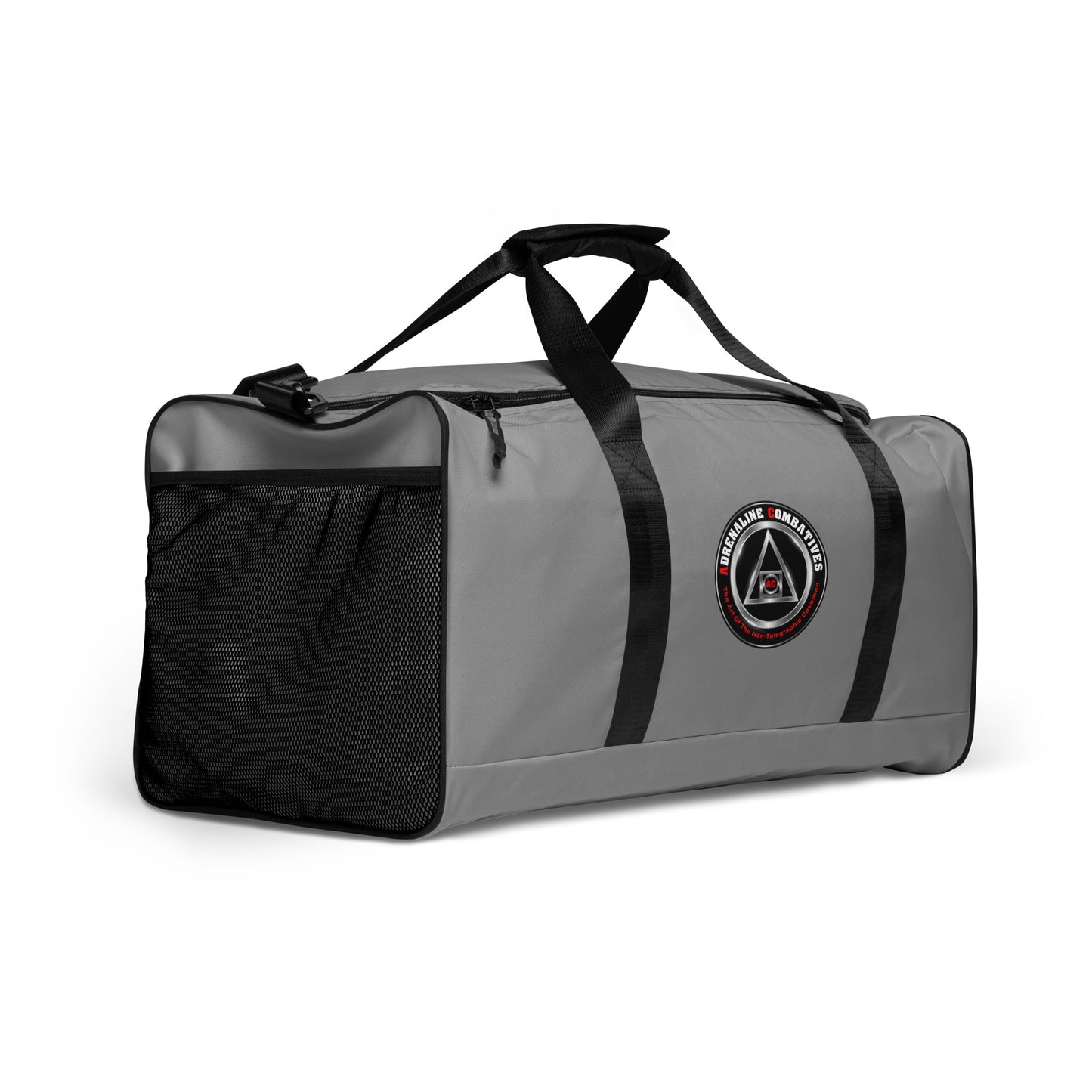 Duffle bag - Grey - Adrenaline Combatives - Logo