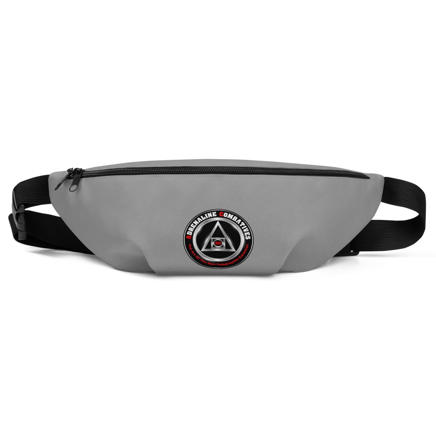 Fanny Pack - Grey - Adrenaline Combatives - Logo