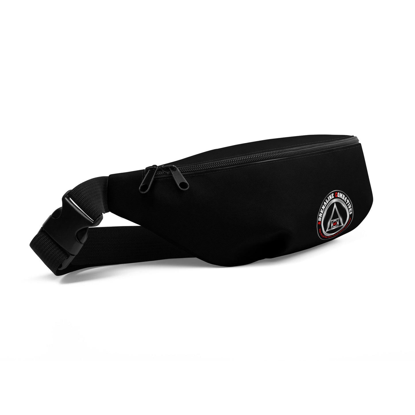 Fanny Pack - Black - Adrenaline Combatives - Logo