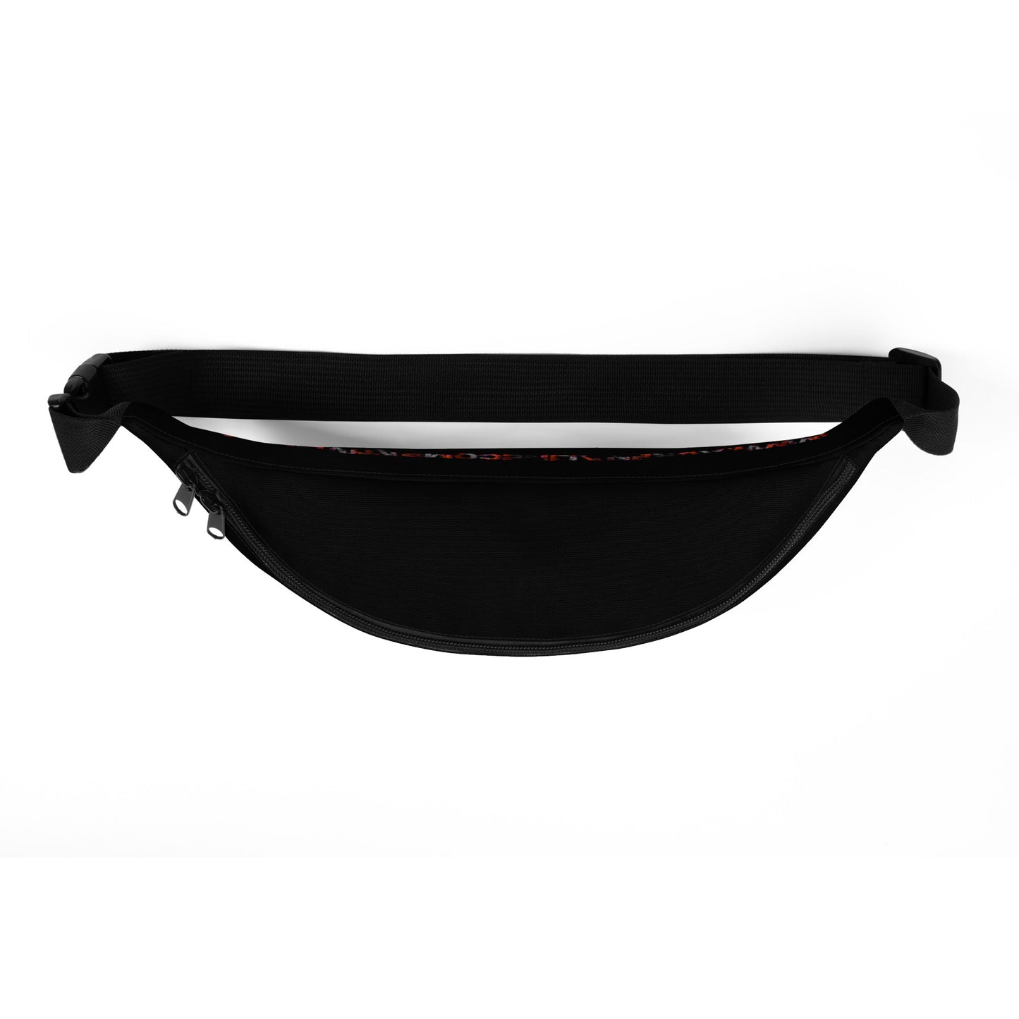 Fanny Pack - Black - Adrenaline Combatives - Logo