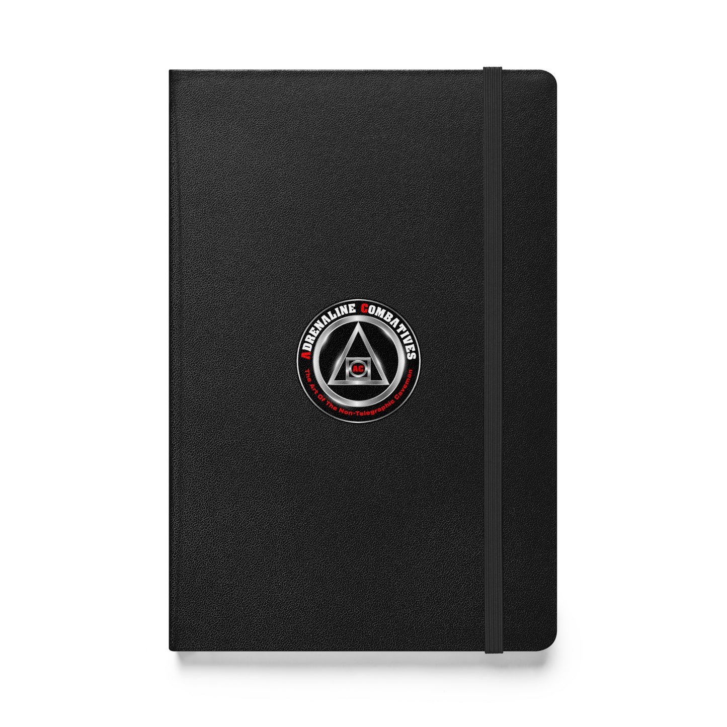 Hardcover bound notebook - Adrenaline Combatives - Logo