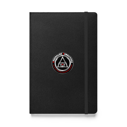 Hardcover bound notebook - Adrenaline Combatives - Logo