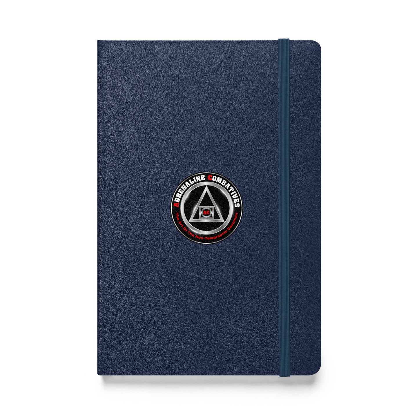Hardcover bound notebook - Adrenaline Combatives - Logo