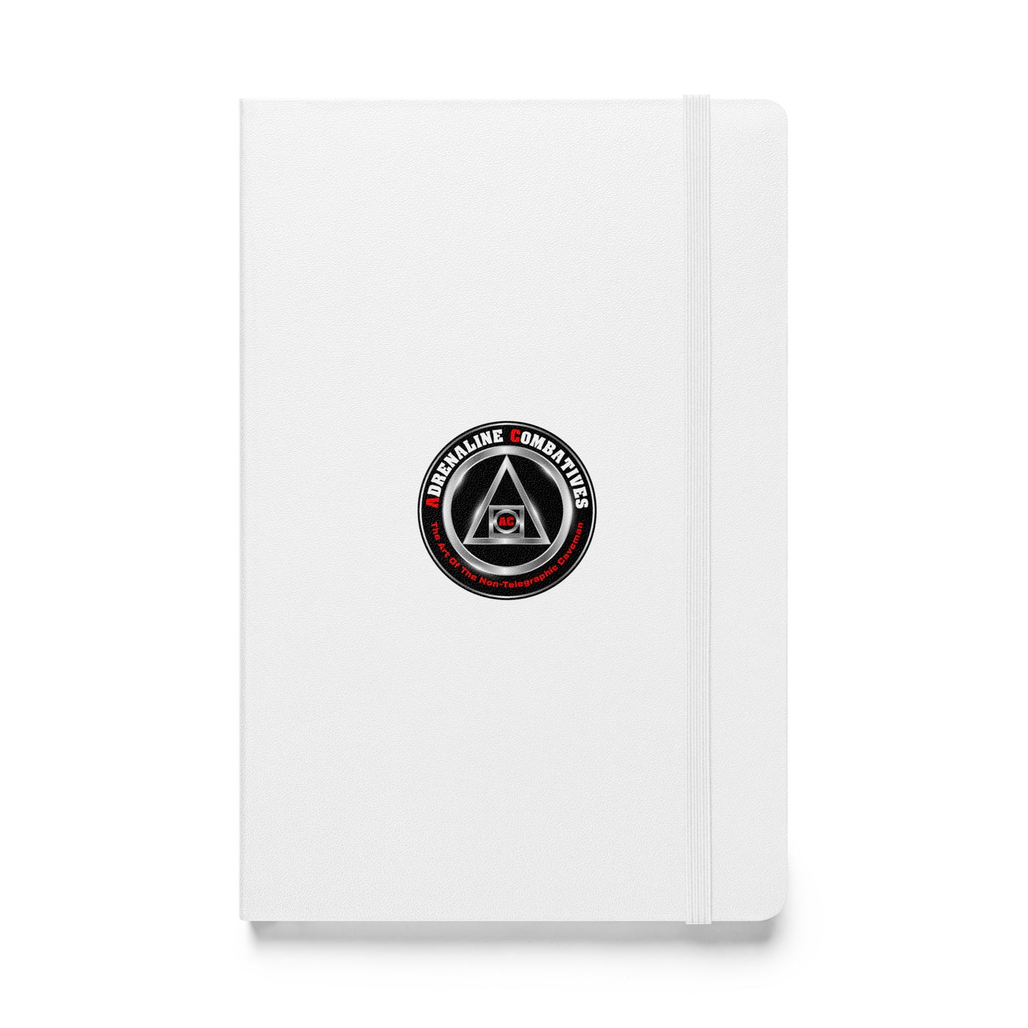 Hardcover bound notebook - Adrenaline Combatives - Logo