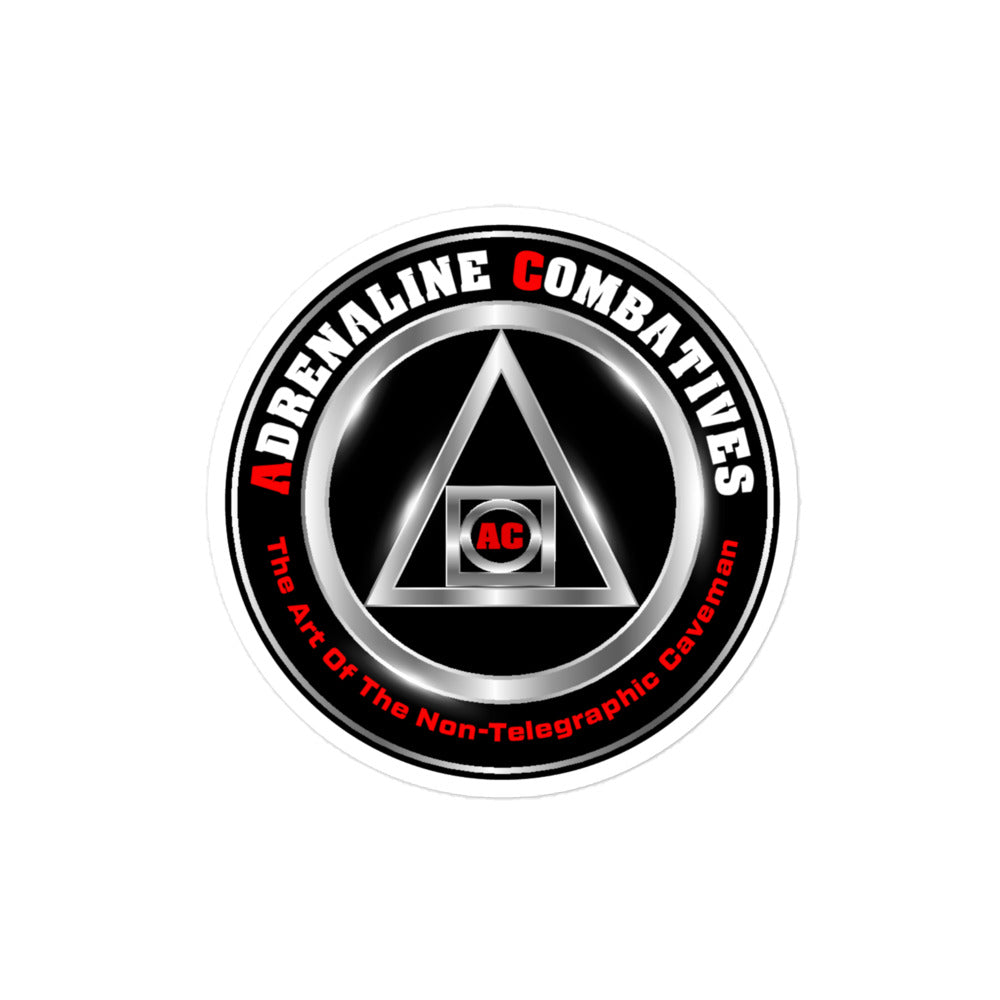 Bubble-free stickers - Adrenaline Combatives - Logo