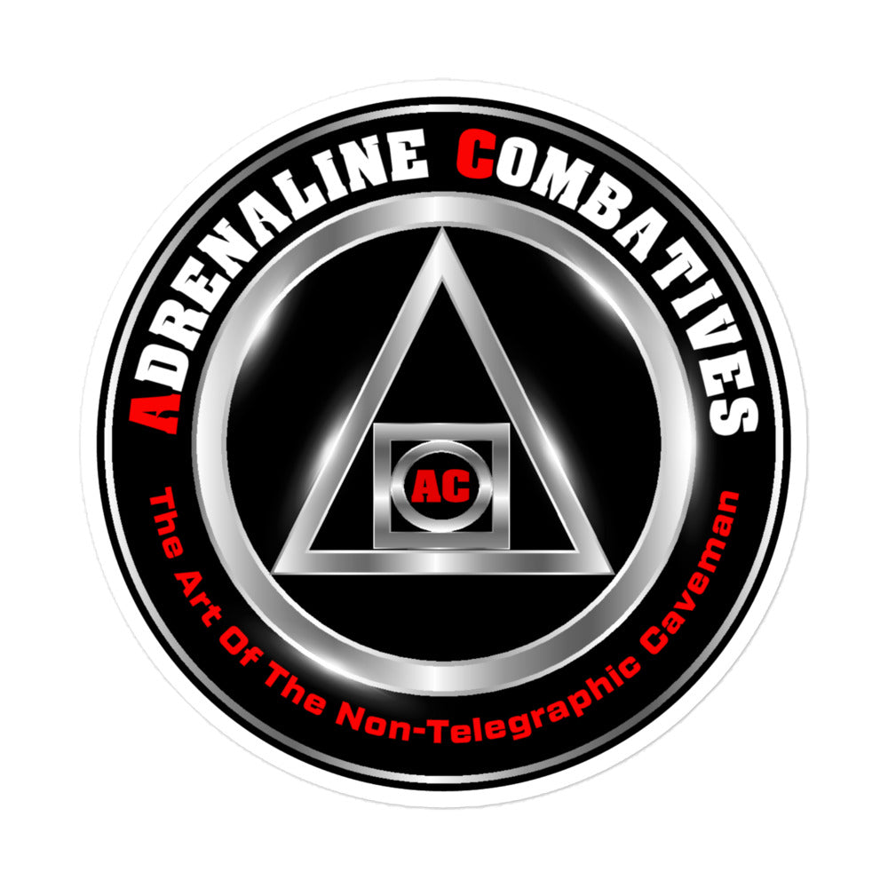 Bubble-free stickers - Adrenaline Combatives - Logo