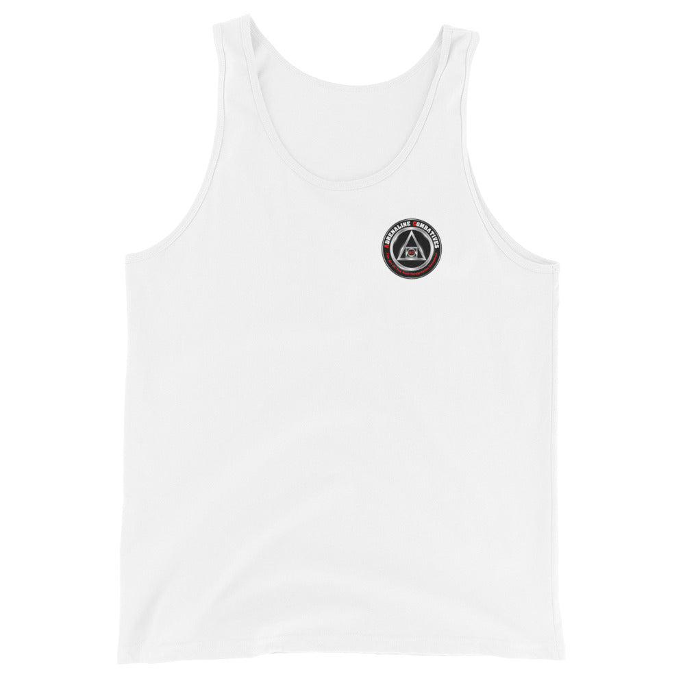 Unisex Tank Top - Adrenaline Combatives - Sun Tzu Quote: “Know yourself, know the enemy”