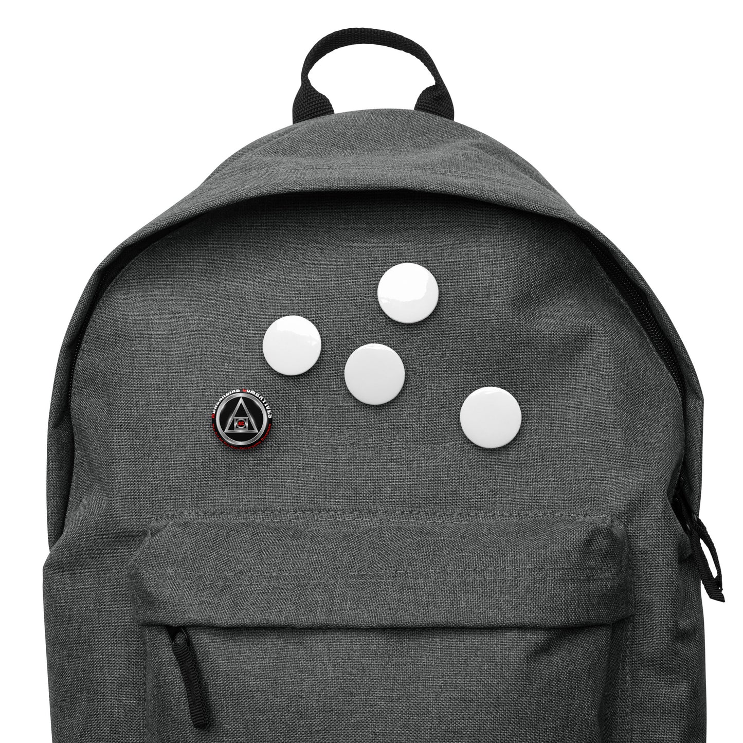 Set of pin buttons - Adrenaline Combatives - Logo