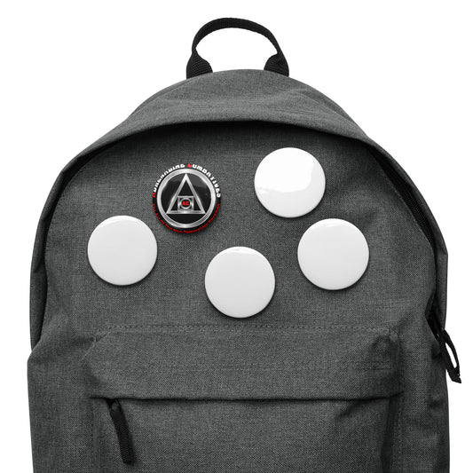 Set of pin buttons - Adrenaline Combatives - Logo