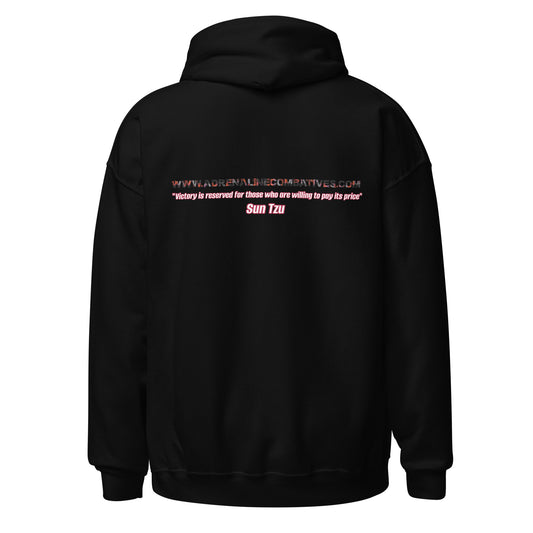 Unisex Hoodie - Adrenaline Combatives - Sun Tzu Quote: “The greatest victory is that which requires no battle”