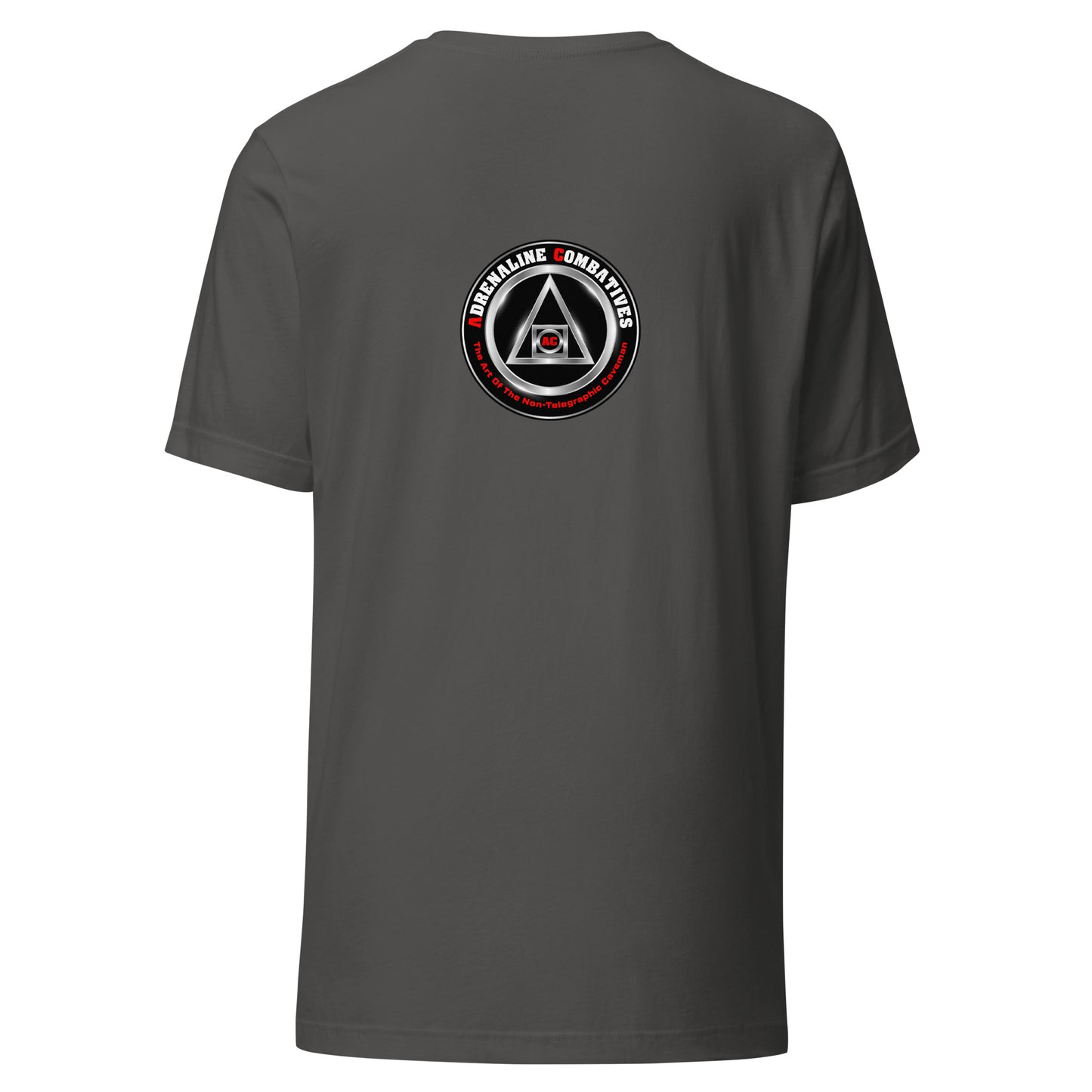 Unisex t-shirt - Adrenaline Combatives - Logo at the back