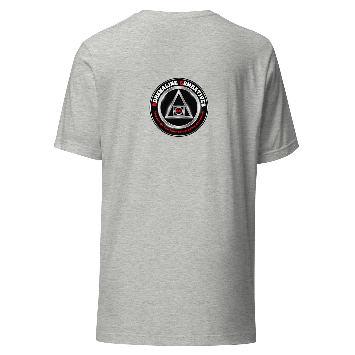 Unisex t-shirt - Adrenaline Combatives - Logo at the back