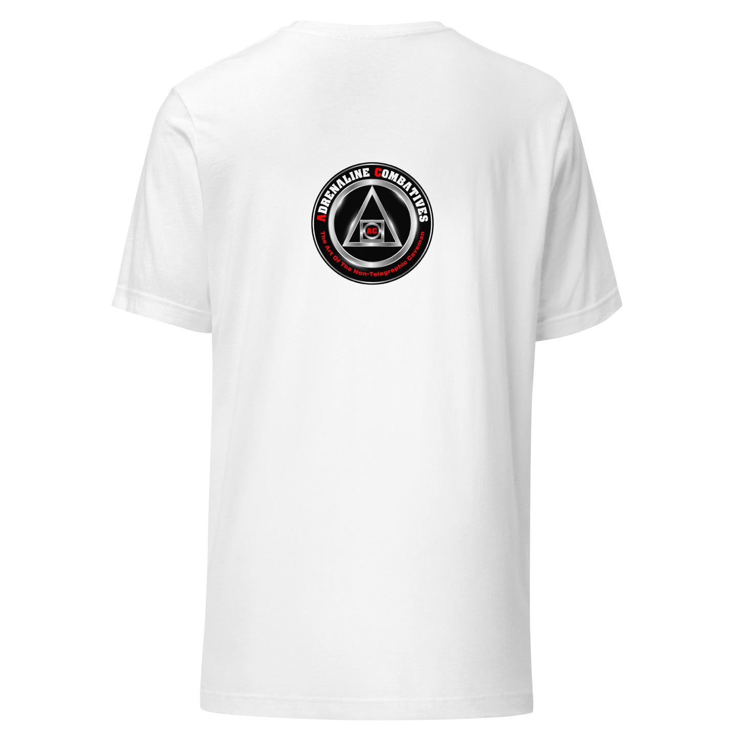 Unisex t-shirt - Adrenaline Combatives - Logo at the back