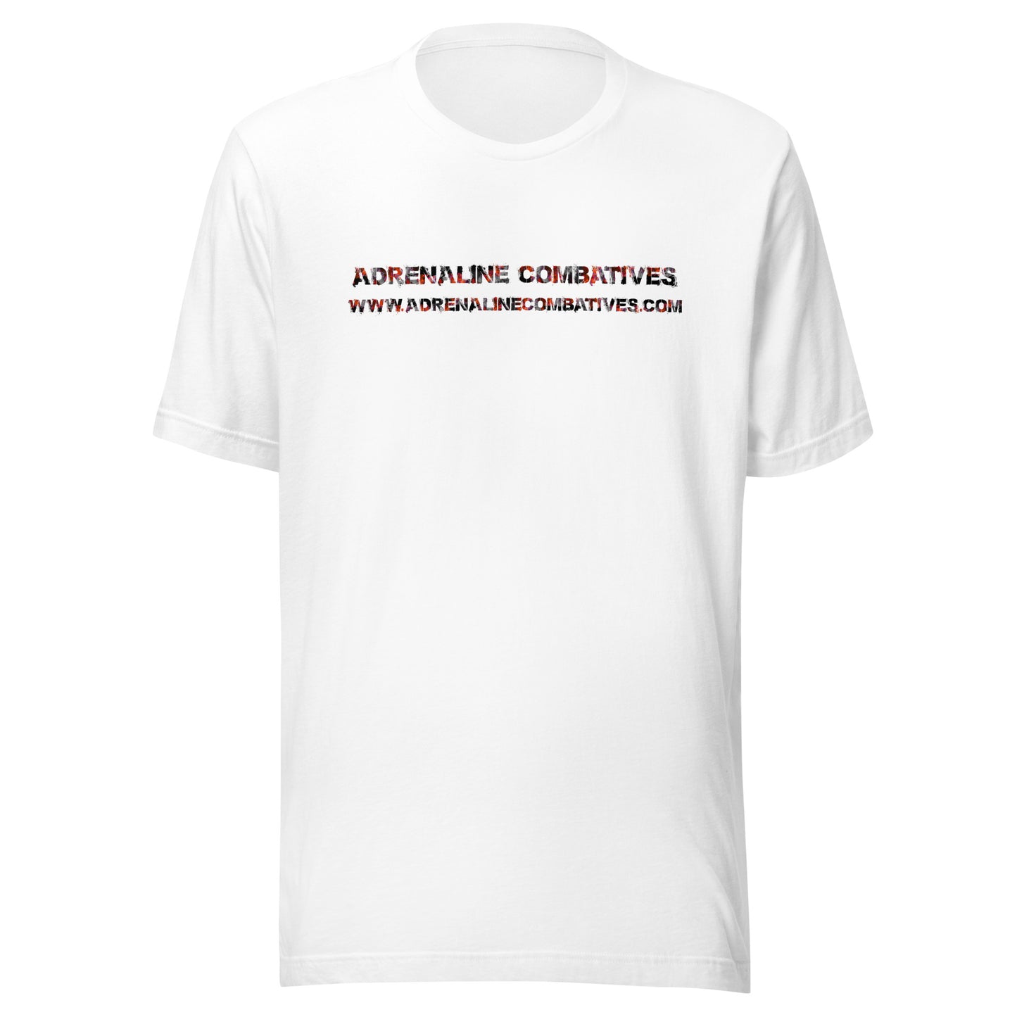 Unisex t-shirt - Adrenaline Combatives - Logo at the back