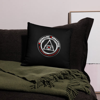Pillow Case - Black - Adrenaline Combatives - Logo