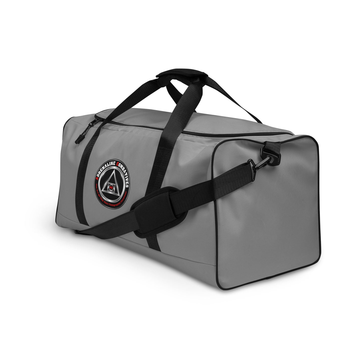 Duffle bag - Grey - Adrenaline Combatives - Logo