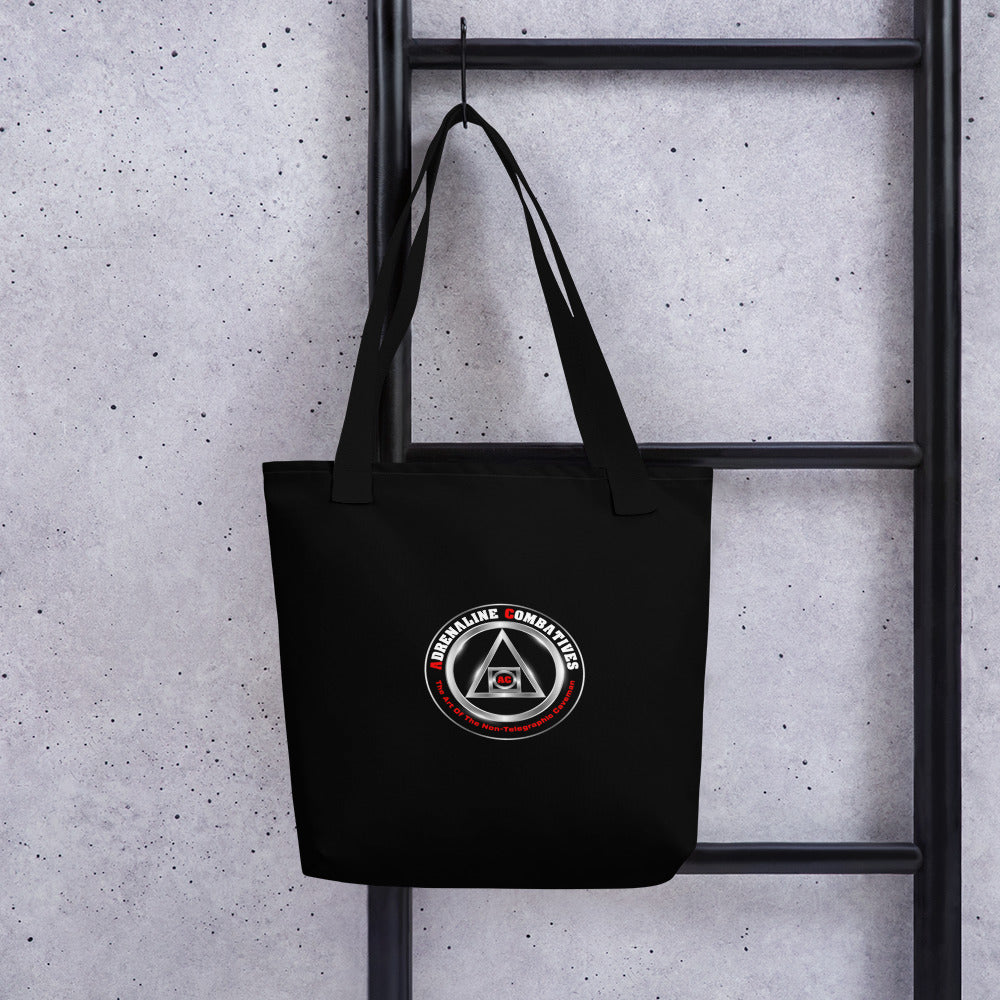 Tote bag - Black - Adrenaline Combatives - Logo