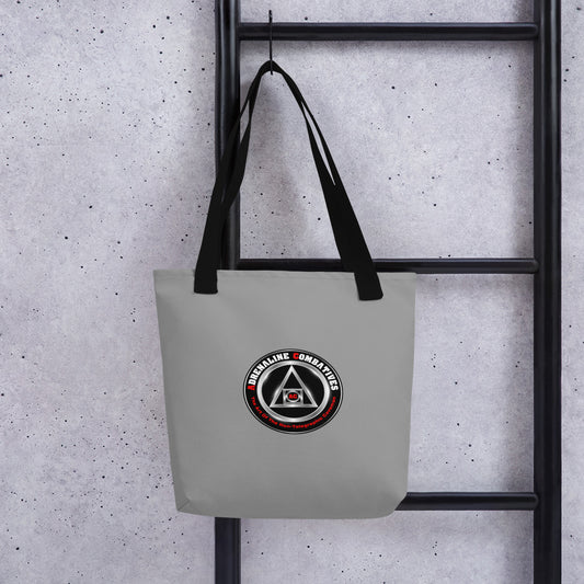 Tote bag - Grey - Adrenaline Combatives - Logo