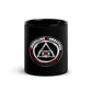 Black Glossy Mug - Adrenaline Combatives - Logo