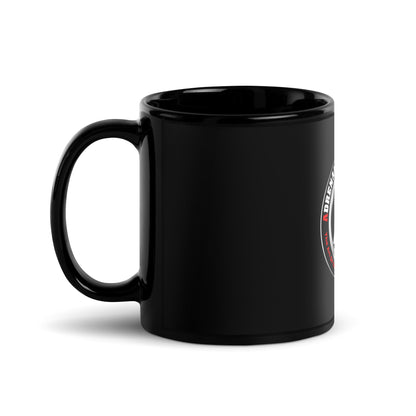 Black Glossy Mug - Adrenaline Combatives - Logo