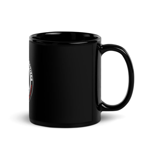 Black Glossy Mug - Adrenaline Combatives - Logo