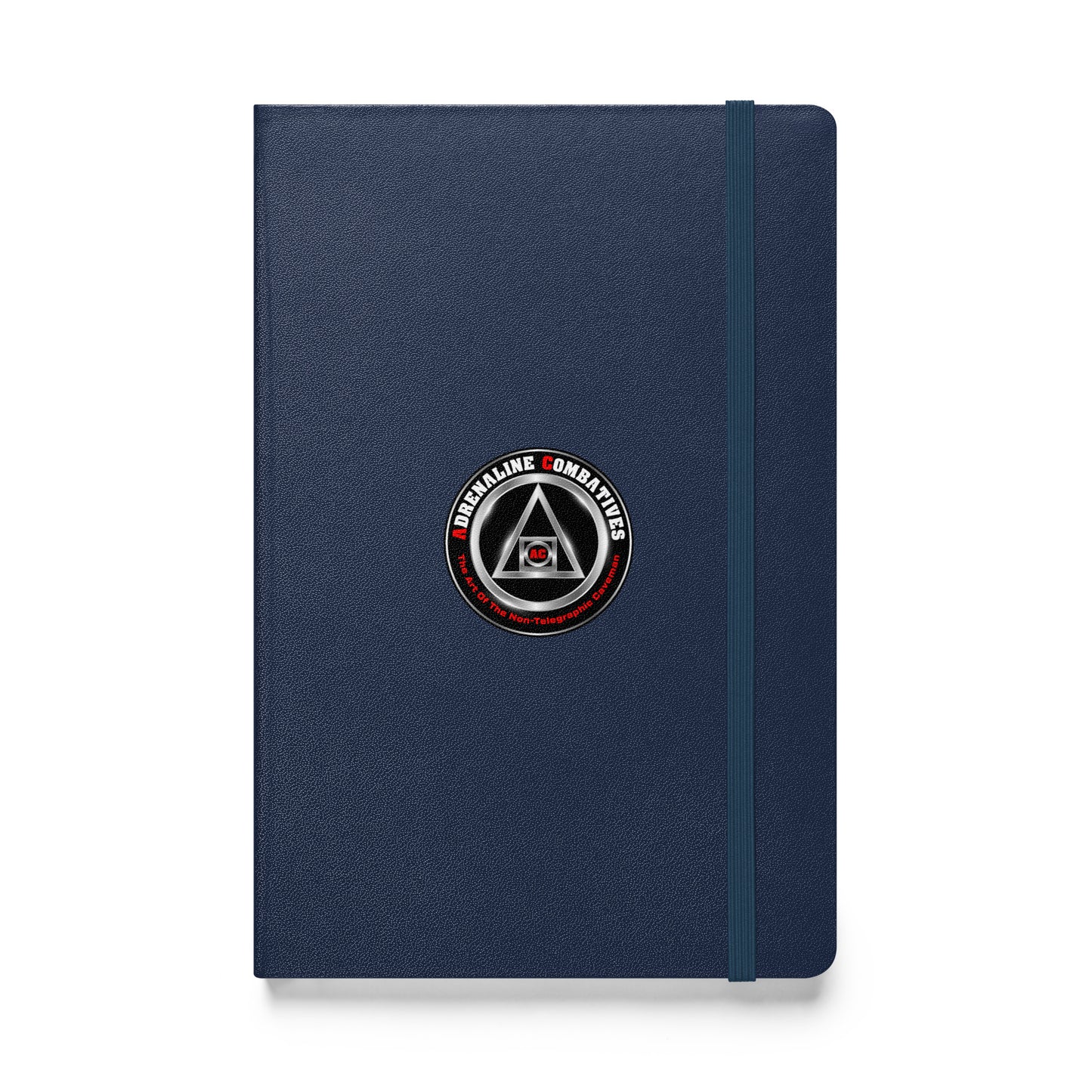 Hardcover bound notebook - Adrenaline Combatives - Logo