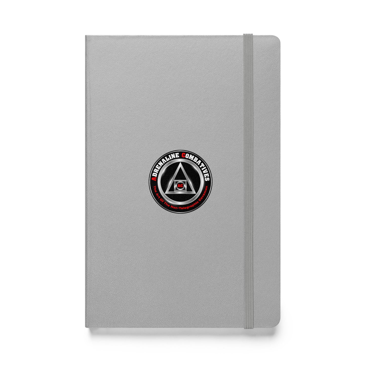 Hardcover bound notebook - Adrenaline Combatives - Logo