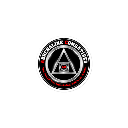 Bubble-free stickers - Adrenaline Combatives - Logo