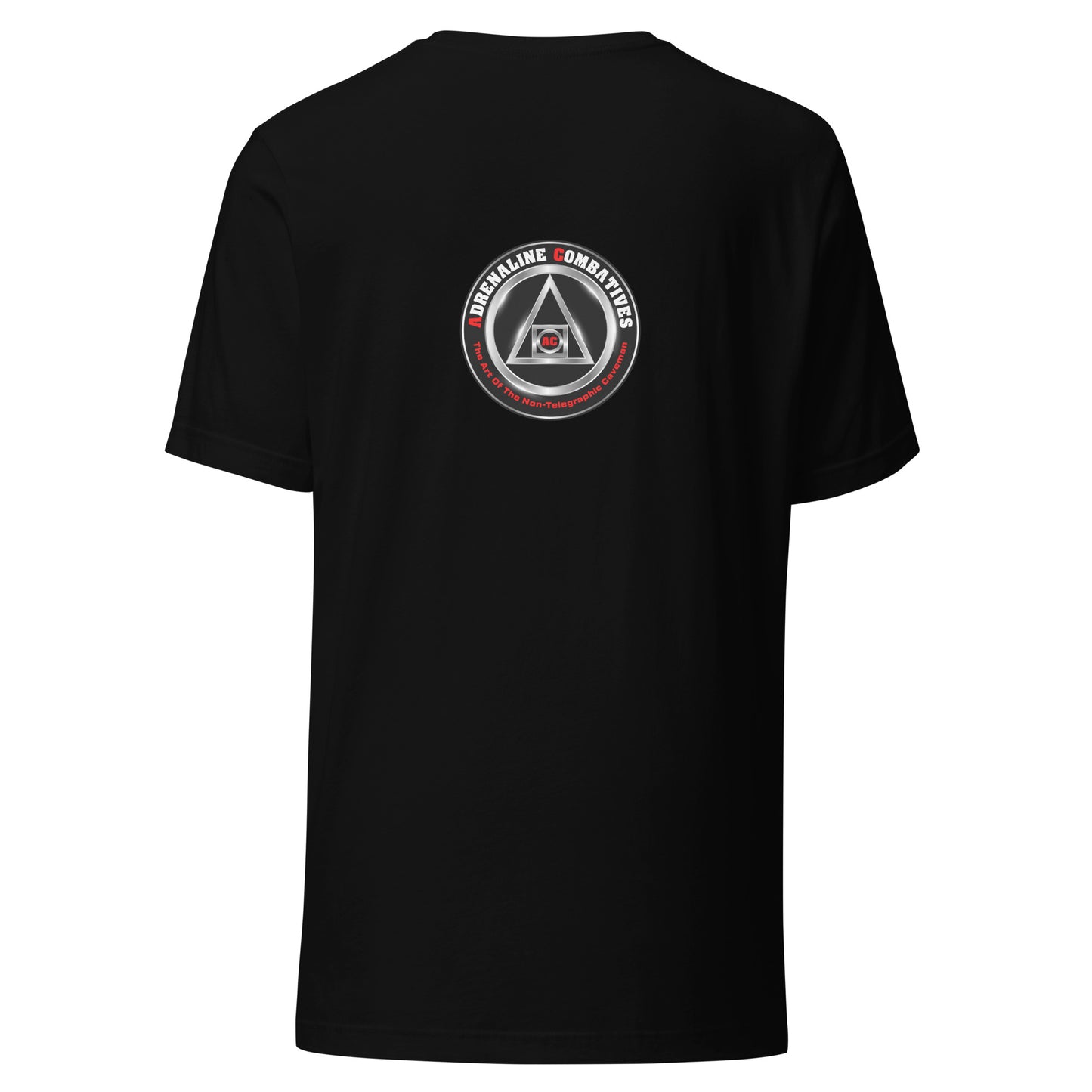 Unisex t-shirt - Adrenaline Combatives - Logo at the back